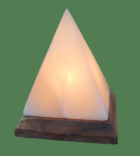 Himalayan Salt Lamp White Pyramid